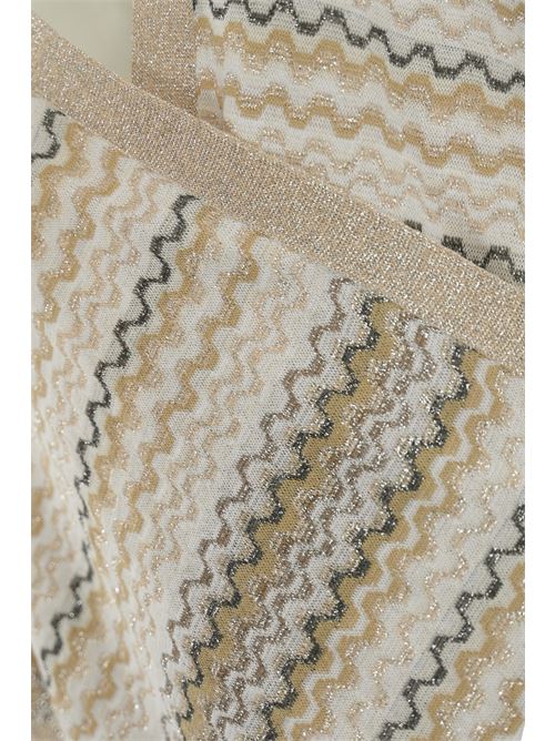 Poncho jacquard in misto cotone, viscosa e lurex D. Exterior | 602895DUNA